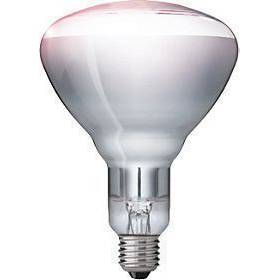 Philips BR125 clear glass E27  InfraRed Industrial Heat Incandescent