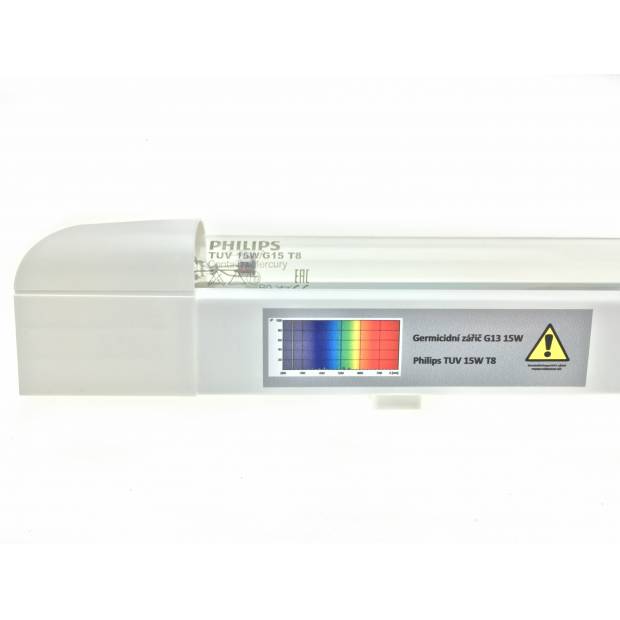 Disinfection UV-C luminaires 15W Philips TUV T8 G13