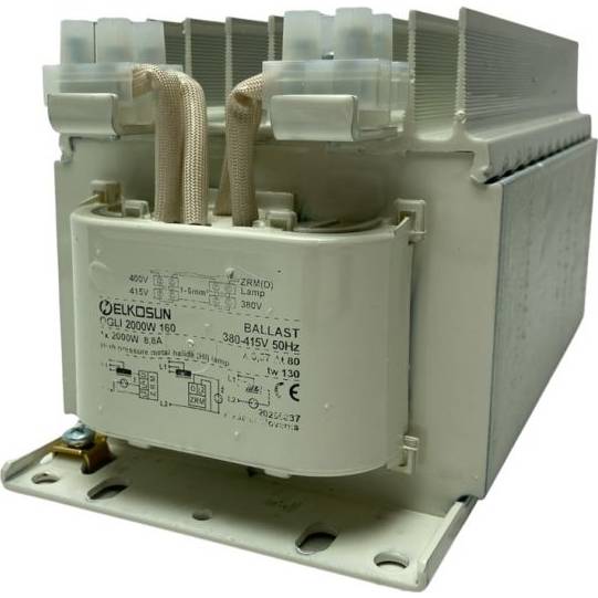 Elektromagnetisches Vorschaltgerät 2000W OGLI 160 380-415V Strom 8.8A 50Hz Elcosun