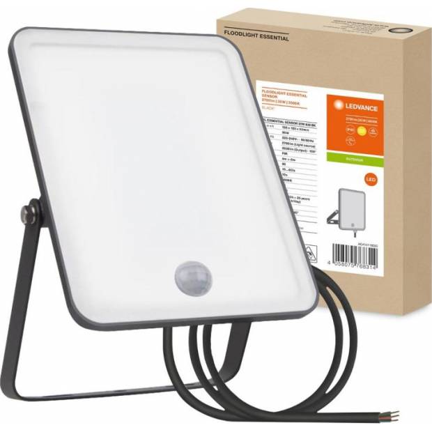 Ledvance 4058075768314 LED reflektor venkovní Floodlight Essential Sensor 30W 3000K