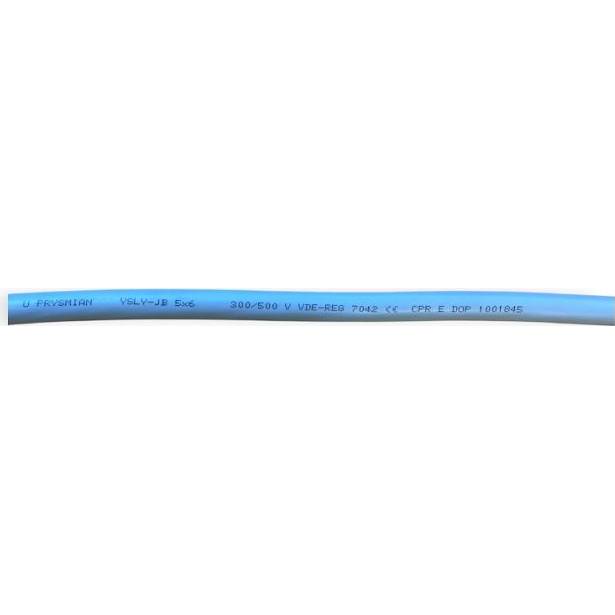 Flexible Power Cable YSLY-JB 5x6 – Industrial Control Cable with PVC Insulation